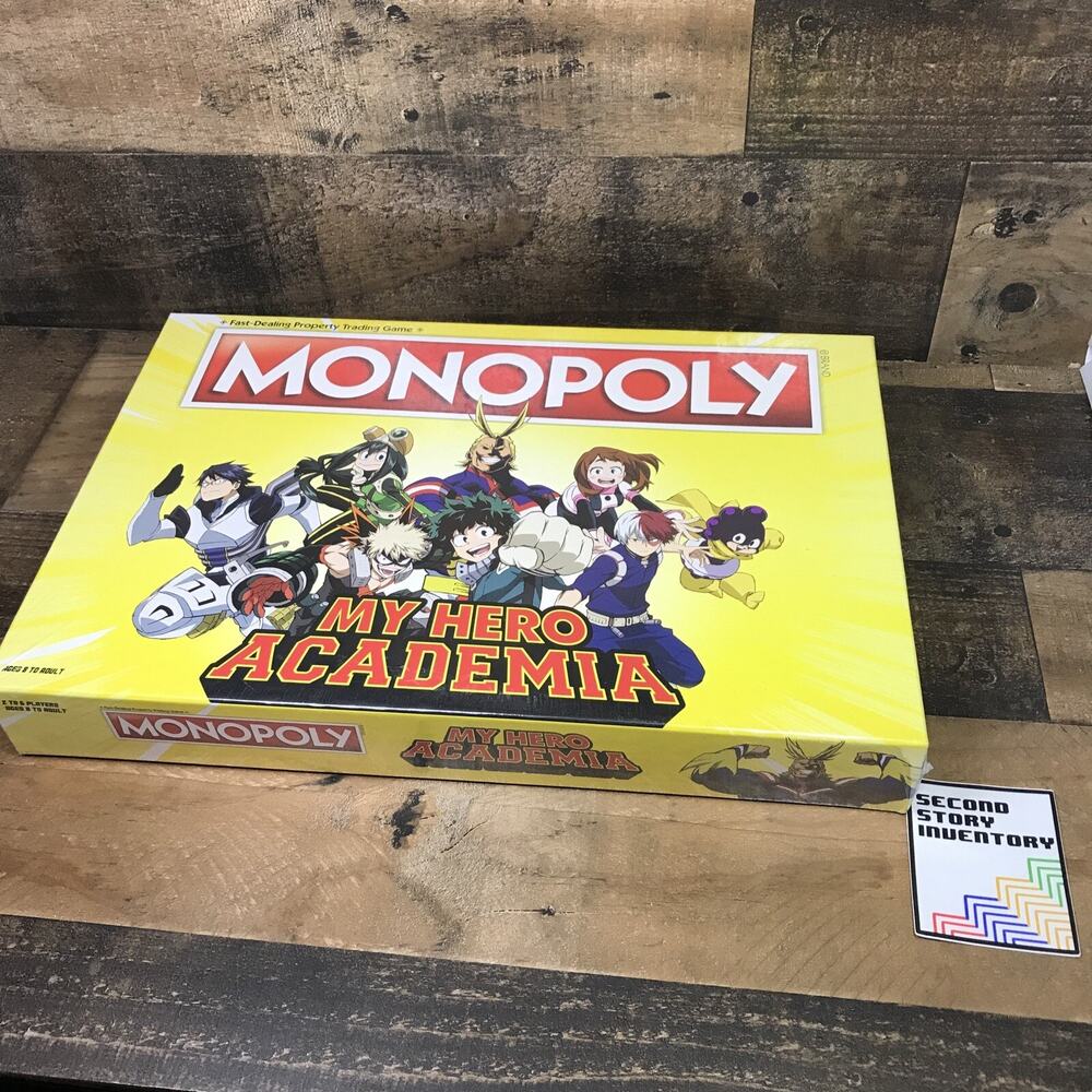 Monopoly: My Hero Academia Edition Board Game Sealed NEW